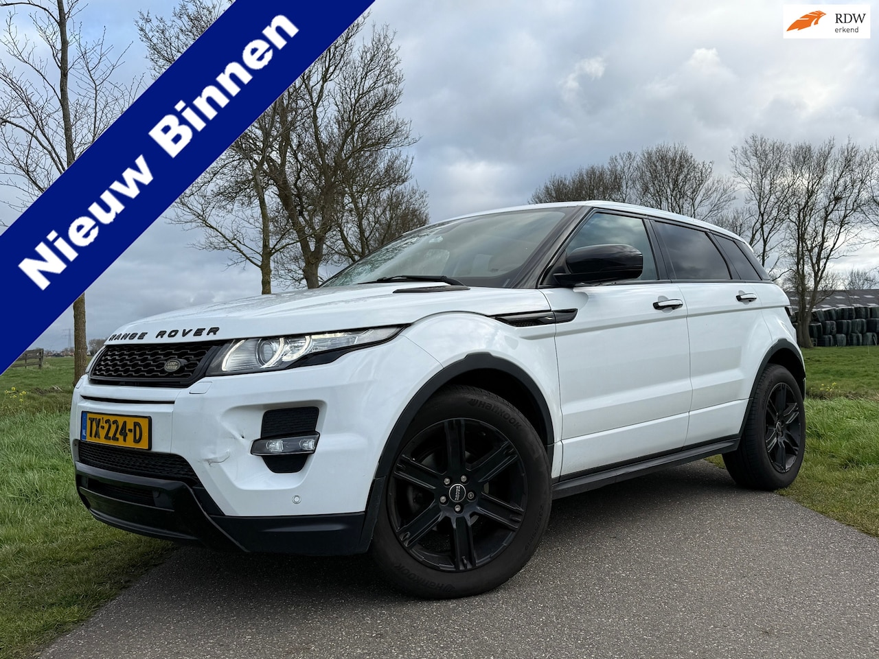 Land Rover Range Rover Evoque - 2.2 eD4 2WD Prestige | Panoramadak | Meridian | Leder | Clima | Stoelverwarming | PDC | Cr - AutoWereld.nl