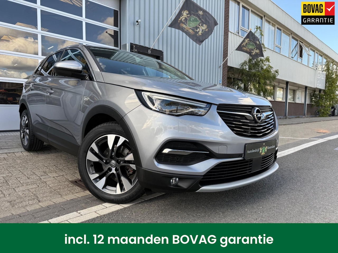 Opel Grandland X - 1.2 Turbo Ultimate AUT PDC/NAVI/LMV-18/LEER - AutoWereld.nl