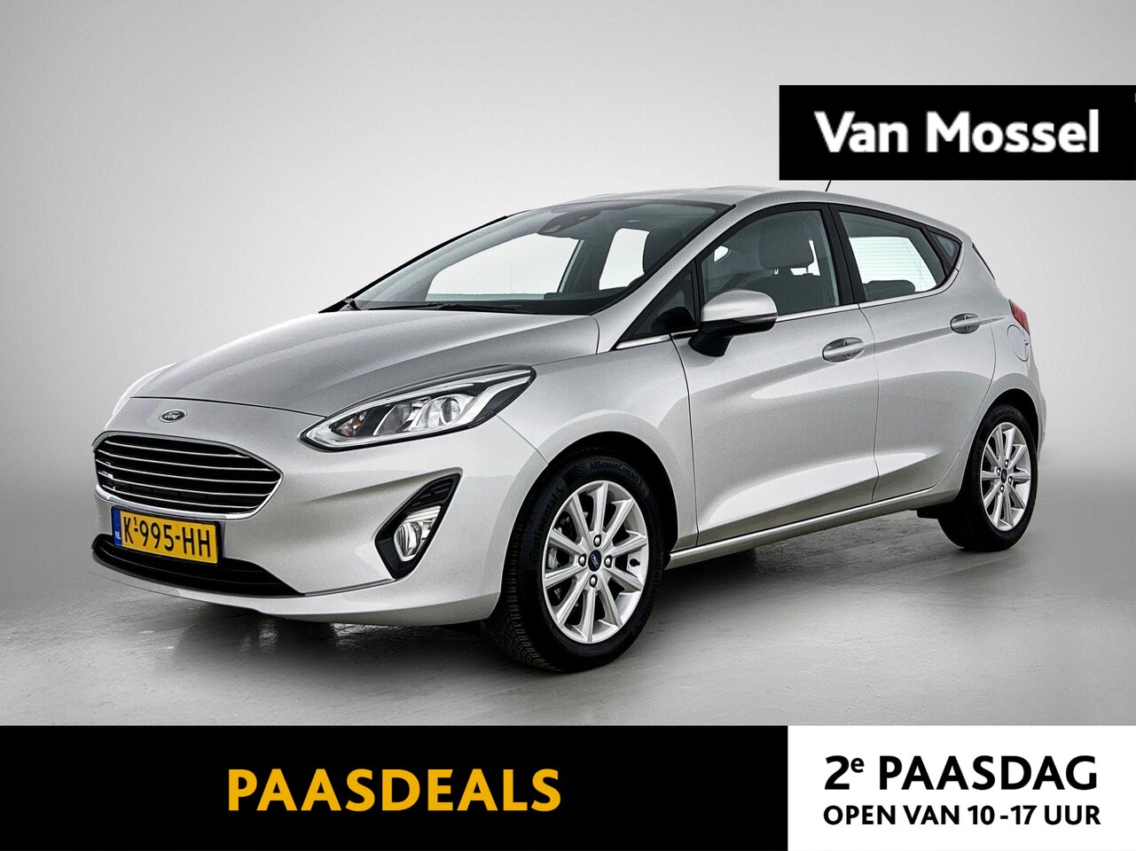 Ford Fiesta - 1.0 EcoBoost Titanium | LED | WINTER PACK | PARKEERSENSOREN | LMV | ANDROID AUTO | - AutoWereld.nl