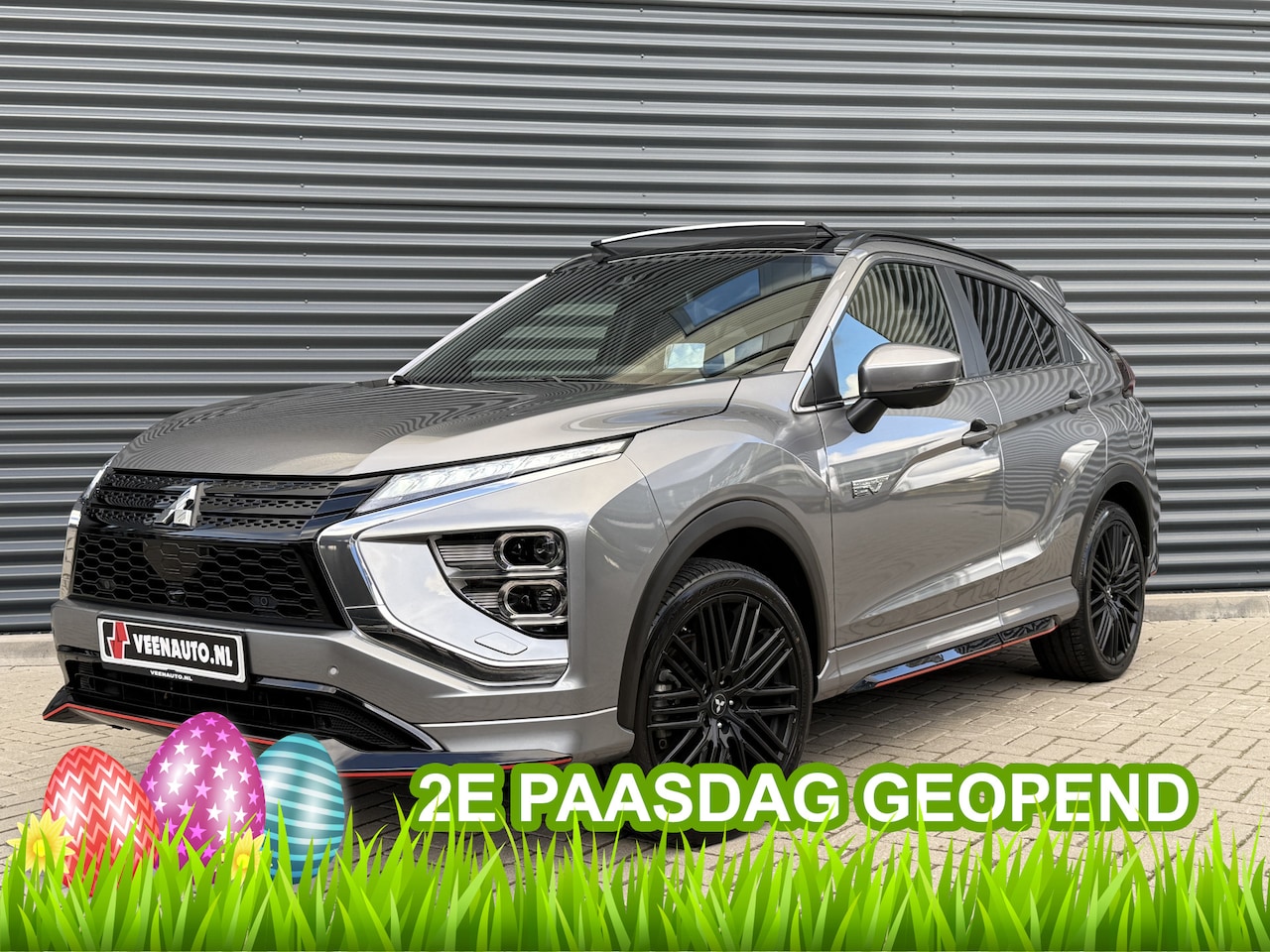 Mitsubishi Eclipse Cross - Sport 2.4 PHEV Pano/Leder/Trekhaak/360Cam 2e Paasdag geopend van 12:00 tot 16:00 uur - AutoWereld.nl