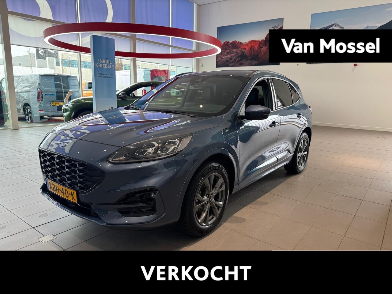 Ford Kuga - 2.5 PHEV ST-Line X | Verwarmbare Voorruit\Stoelen\Stuurwiel | Adaptive Cruise Ctrl | Dodeh - AutoWereld.nl