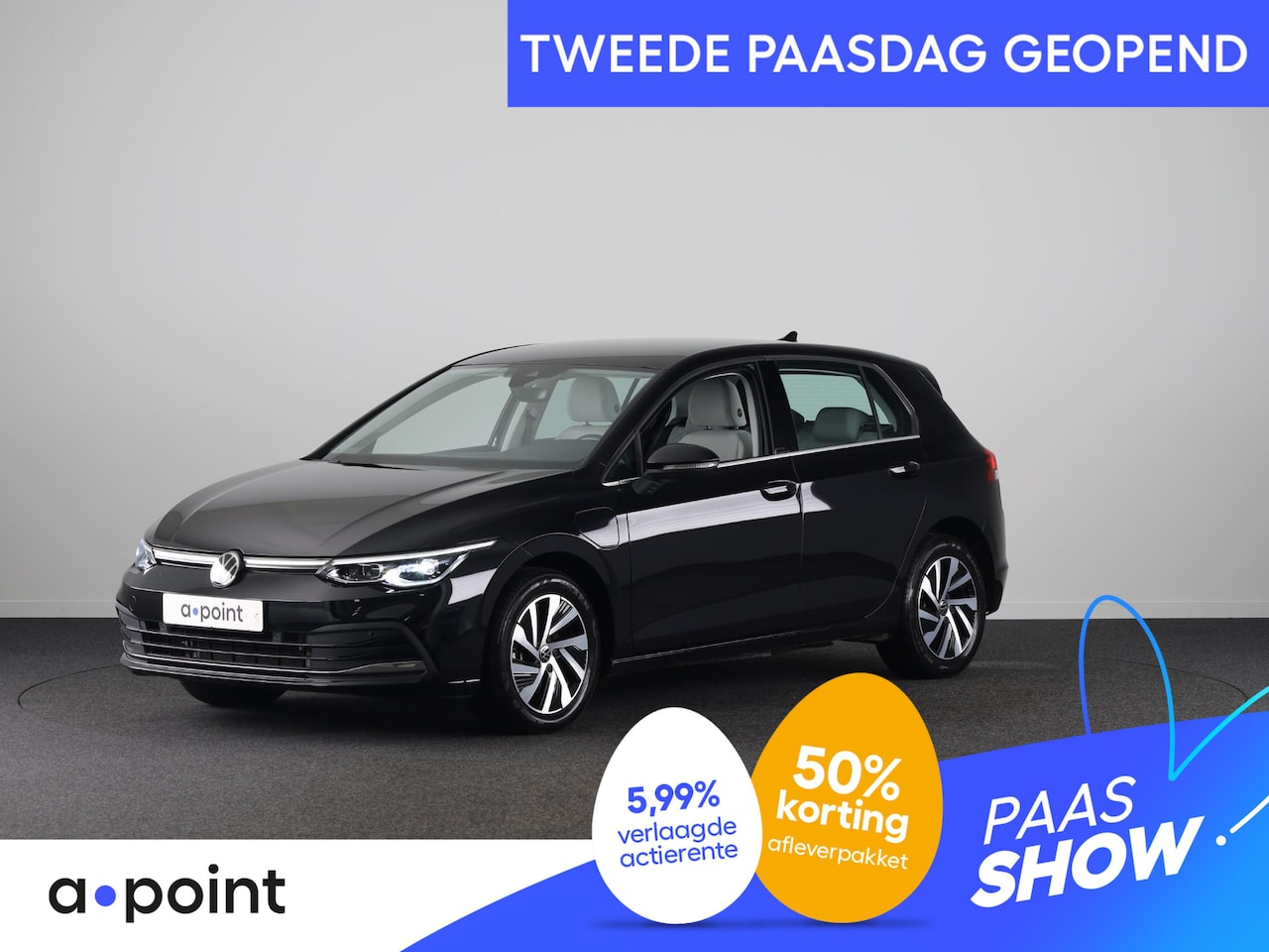 Volkswagen Golf - 1.4 eHybrid Style 204 pk Automaat (DSG) | Navigatie | Parkeersensoren | Autom. airco (3 zo - AutoWereld.nl