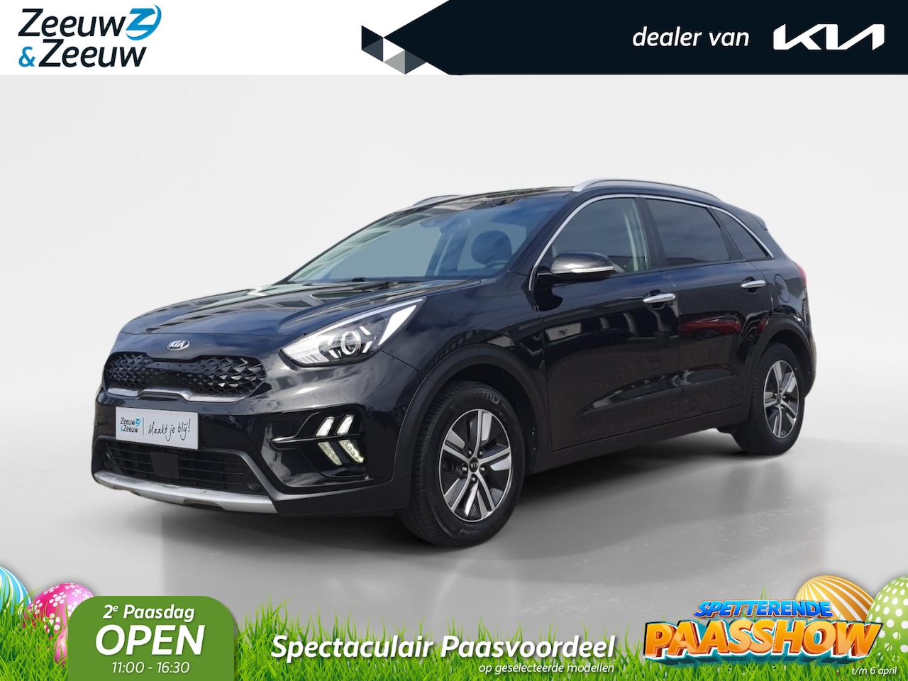 Kia Niro - 1.6 GDi Hybrid DynamicLine | Navigatie | Camera | Adaptieve cruise control | Climate contr - AutoWereld.nl