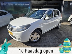 Dacia Sandero - 1.2 Blackline | 3E EIGENAAR | 12MND GARANTIE | AIRCO | ELEC RAMEN | LMV | NW APK |