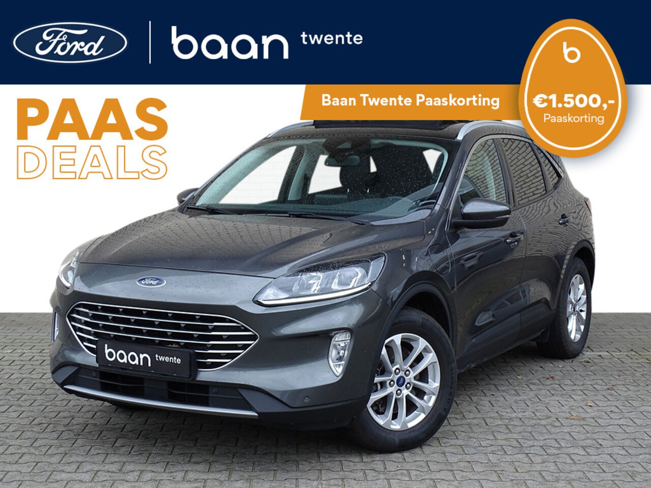 Ford Kuga - 2.5 PHEV 225 PK Titanium | Panoramadak | Trekhaak | Winter Pack | Dealer ond. | - AutoWereld.nl