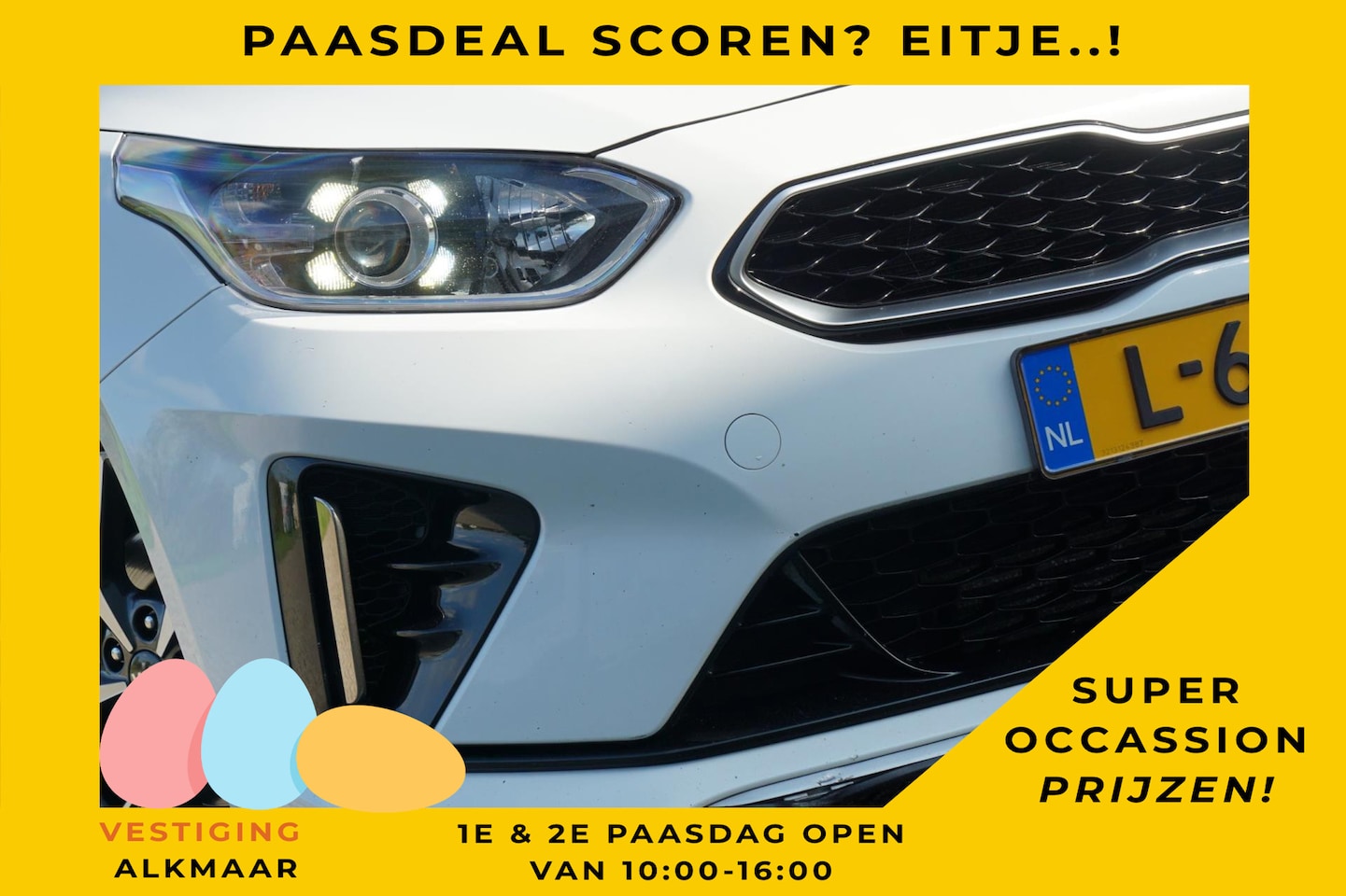 Kia Pro cee'd - 1.5 T-GDi GT-Line Editio - Deluxe White - Panoramadak/ - AutoWereld.nl