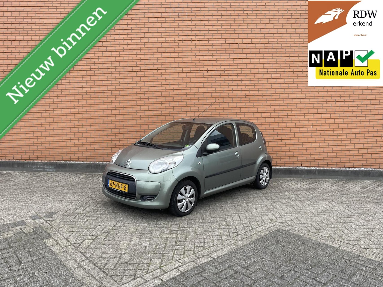 Citroën C1 - 1.0 2010 139DKM | NAP | 1STE EIGENAAR | AIRCO | - AutoWereld.nl