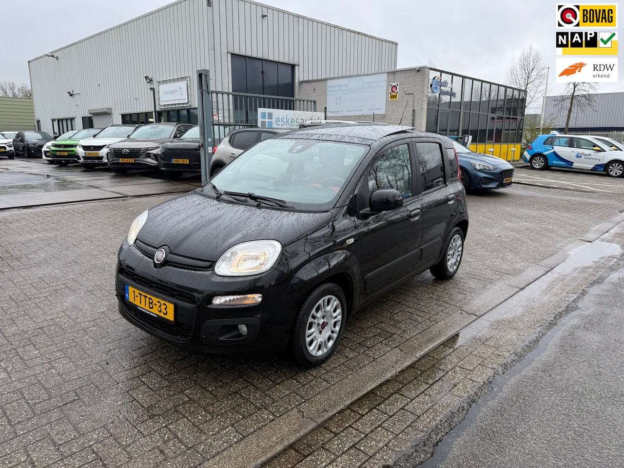 Fiat Panda - 0.9 TwinAir Lounge 0.9 TwinAir Lounge, Automaat, Panodak, Navi, NAP - AutoWereld.nl