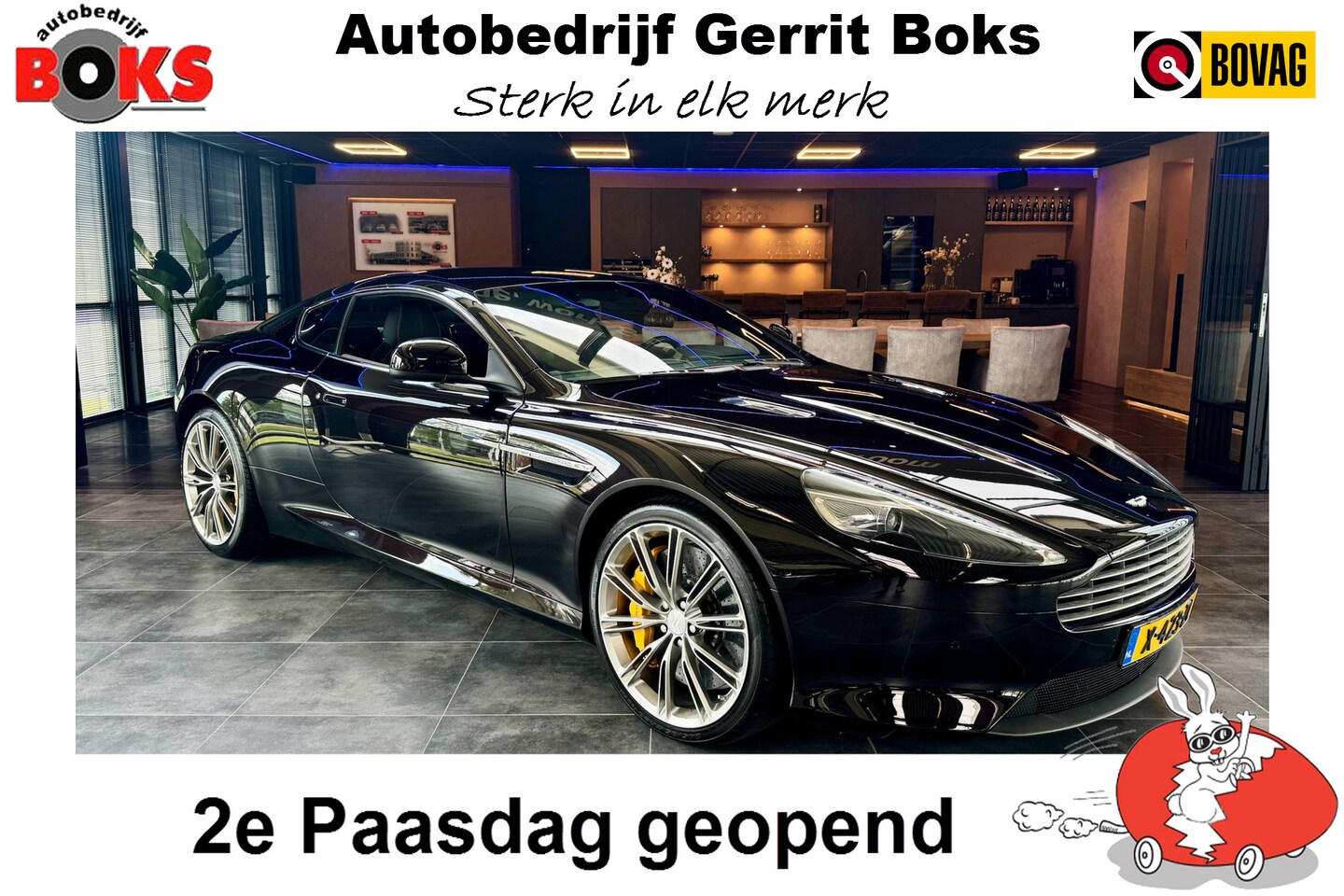 Aston Martin V12 Virage - 6.0 V12 Cruise/Climate Navi Keramisch Bang&Olufsen 497PK! ! 2e Paasdag geopend van 12.00 t - AutoWereld.nl