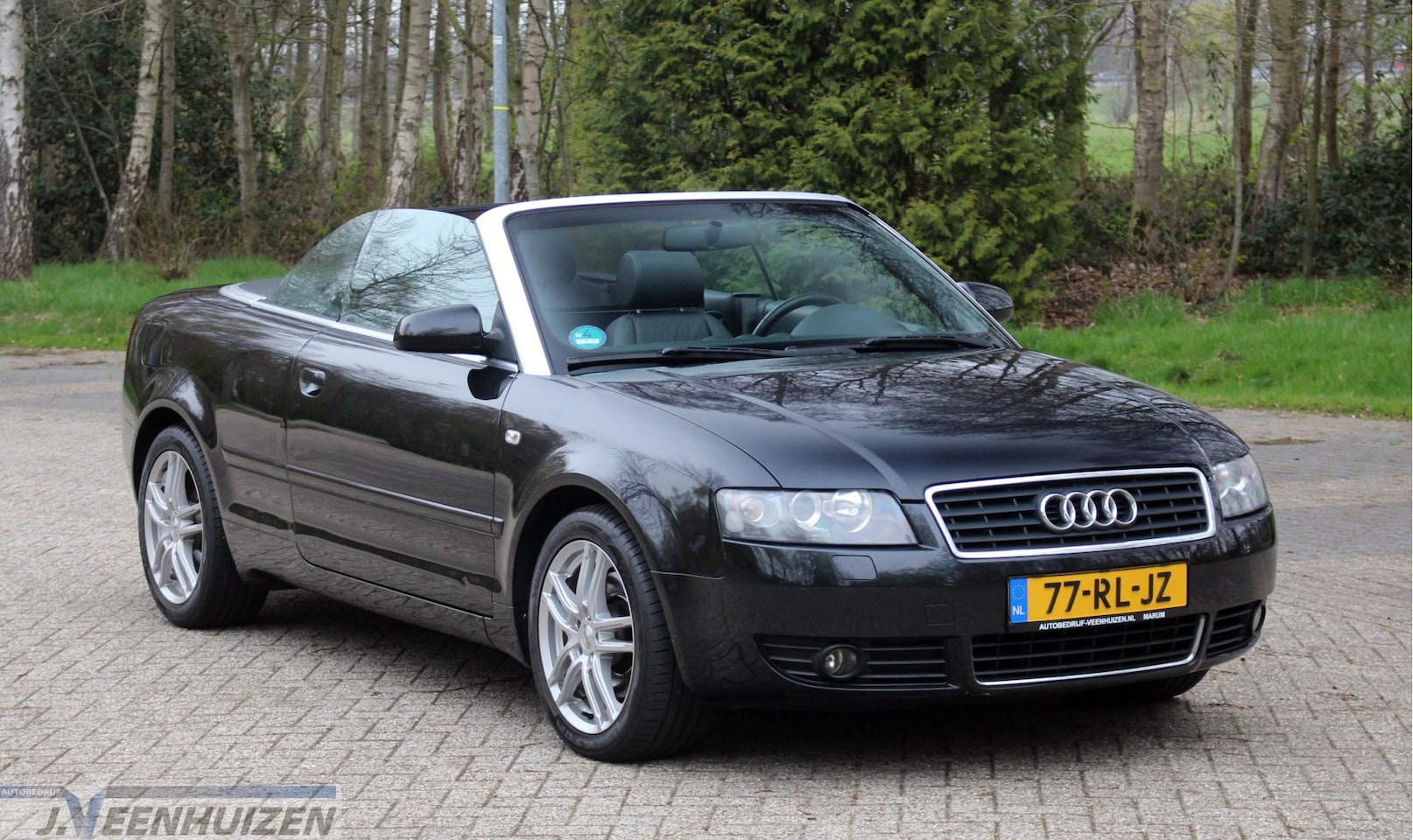 Audi A4 Cabriolet - 2.4 V6 Pro Line | 2005 | AUTOMAAT | Youngtimer | RNS-E Navi | Cruise | Xenon | Leder - AutoWereld.nl