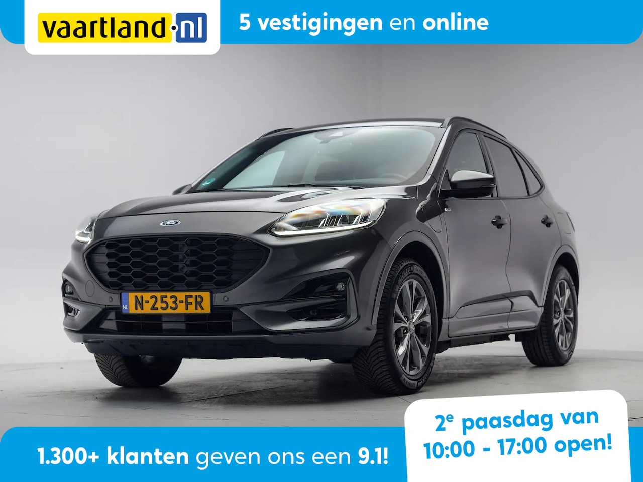 Ford Kuga - 2.5 PHEV ST-Line Aut. [ Trekhaak LED Cruisecontrole navigatie Camera Apple/Android ] - AutoWereld.nl