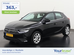 Opel Corsa - 1.2 Elegance 101PK | All-in 363, - Private Lease | Direct uit voorraad