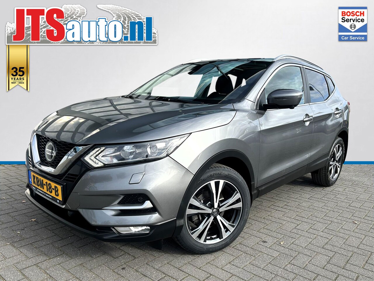 Nissan Qashqai - 1.3 DIG-T 160pk DCT, Carplay, Pano, Trekhaak - AutoWereld.nl