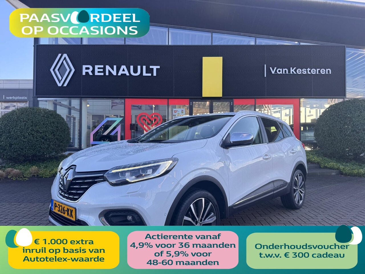Renault Kadjar - TCe 160pk EDC GPF Bose / Trekhaak / Navigatie / Camera / Blindspot / Stoelverwarming - AutoWereld.nl