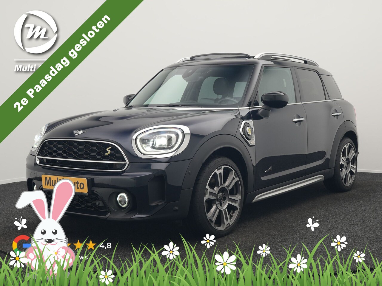 MINI Countryman - 1.5 Cooper S E ALL4 MINI Yours PHEV 220pk Dealer O.H | Panodak | Adaptive Cruise | Head Up - AutoWereld.nl