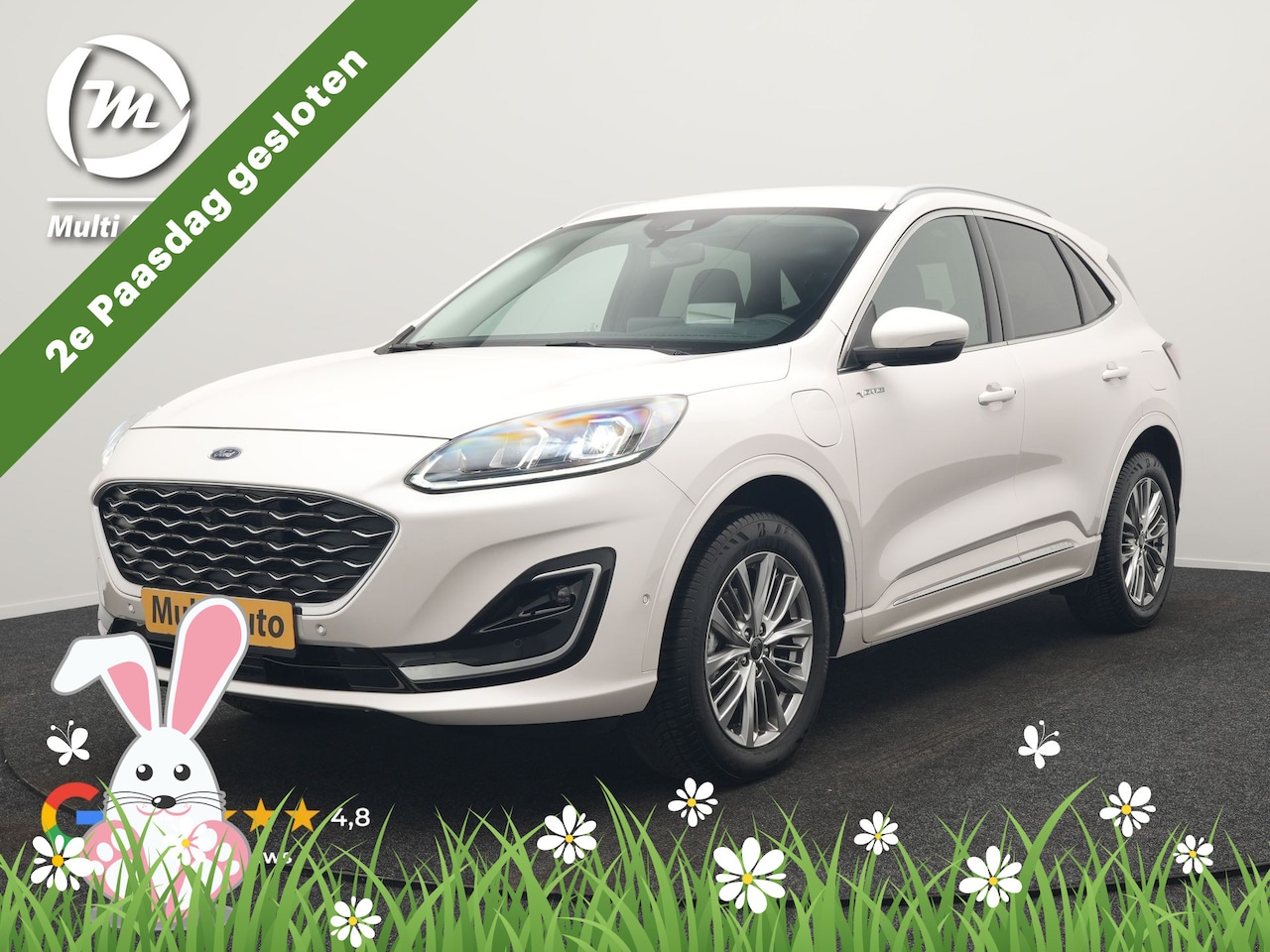 Ford Kuga - 2.5 Vignale PHEV 225pk Dealer O.H. | Adaptive Cruise | Head Up | 360 Camera | Bang & Olufs - AutoWereld.nl