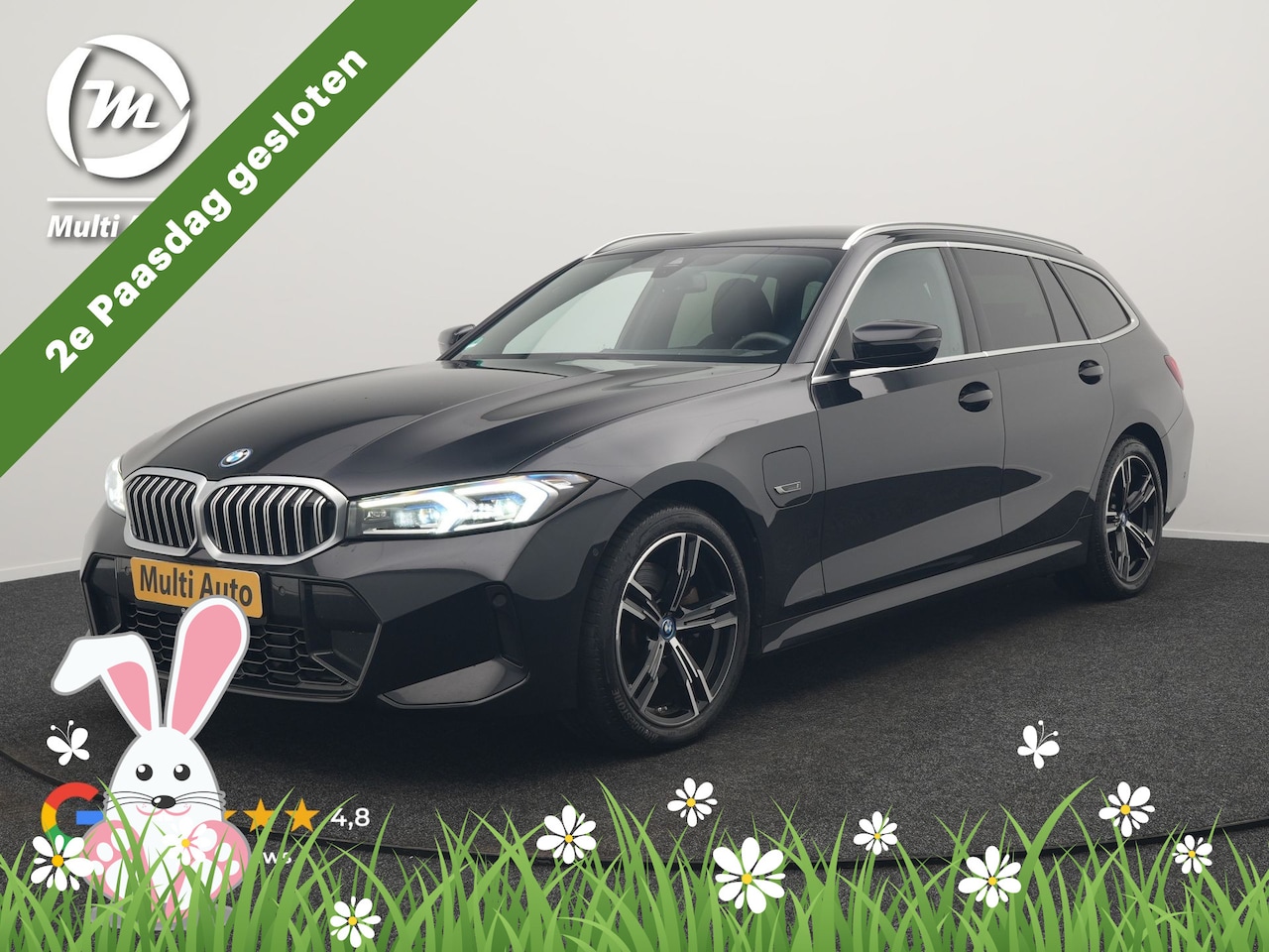 BMW 3-serie Touring - 330e M Sport FACELIFT PHEV 293pk Dealer O.H | Head Up | Alcantara Sportstoelen Memory | Wi - AutoWereld.nl