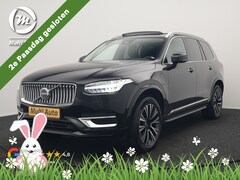 Volvo XC90 - T8 Recharge AWD Plus Bright LONG RANGE 7 Persoons PHEV 456pk Dealer O.H | Trekhaak Af Fabr