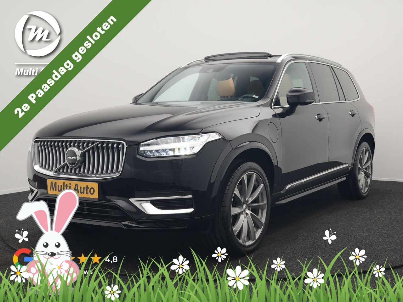 Volvo XC90 - T8 Twin Engine AWD Inscription 7 Persoons PHEV 394pk Dealer O.H. | Panodak | Adaptive Crui - AutoWereld.nl