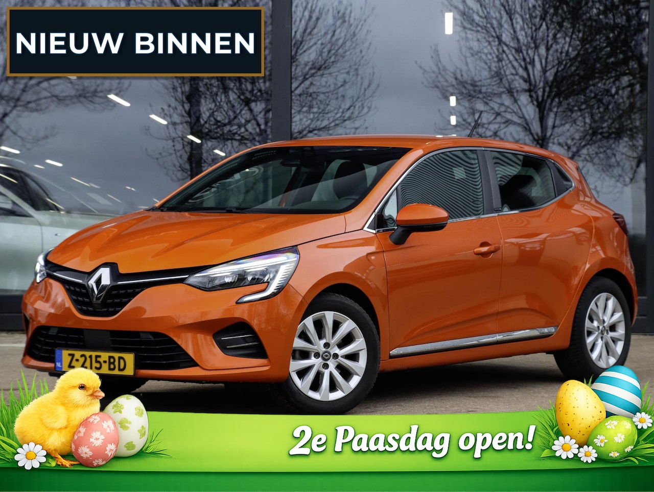 Renault Clio - 1.6 E-Tech Hybrid 140 Intens Navigatie Clima PDC - AutoWereld.nl
