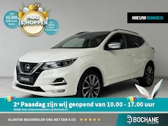 Nissan Qashqai - 1.3 DIG-T Tekna + | BOSE-Audiosysteem | 360° Camera | Panoramadak | Leder | Trekhaak
