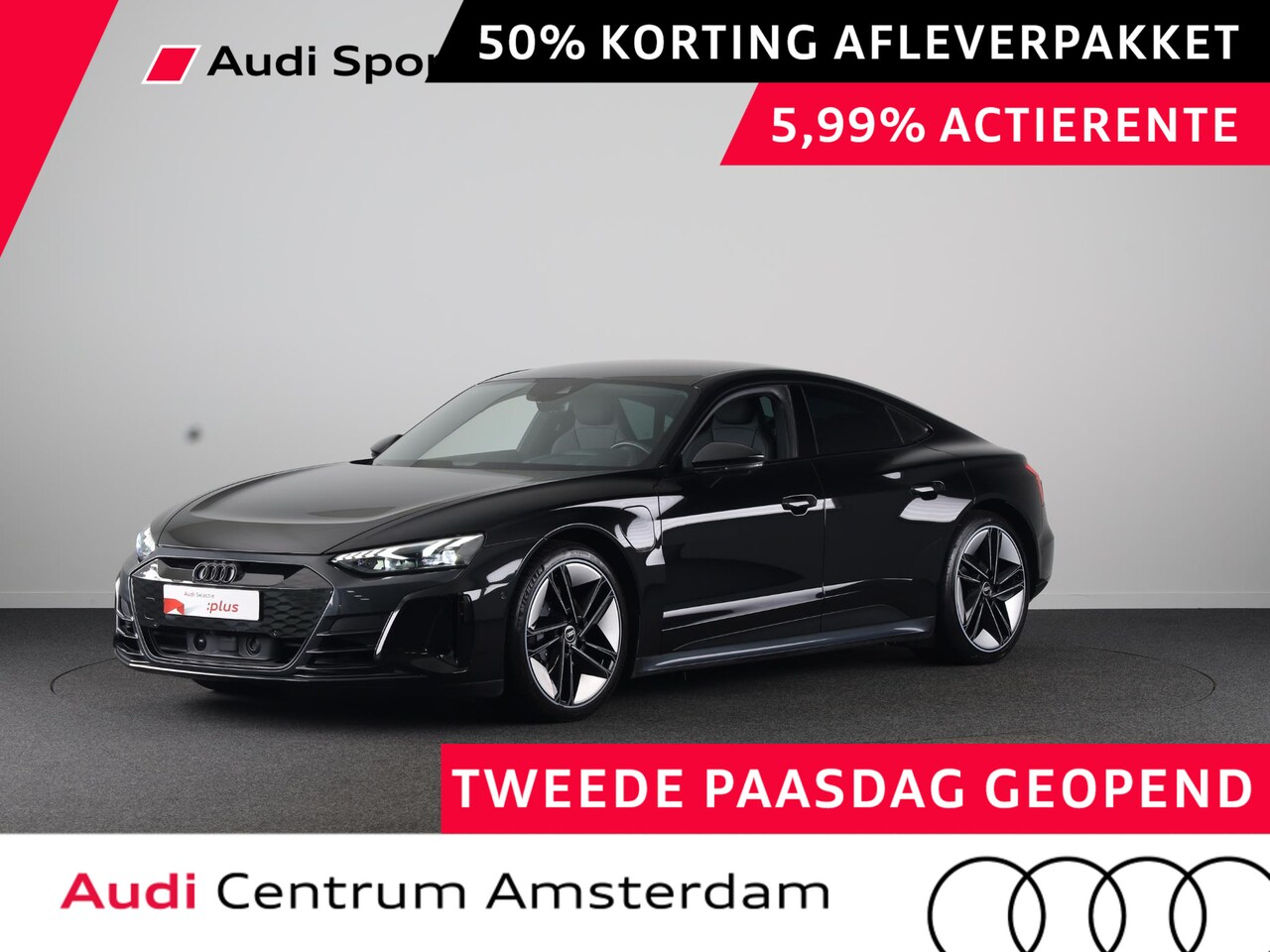 Audi e-tron GT - GT 93 kWh 476pk | Panoramadak | Adaptieve cruise controle | Verwarmbare voorstoelen| 20 in - AutoWereld.nl