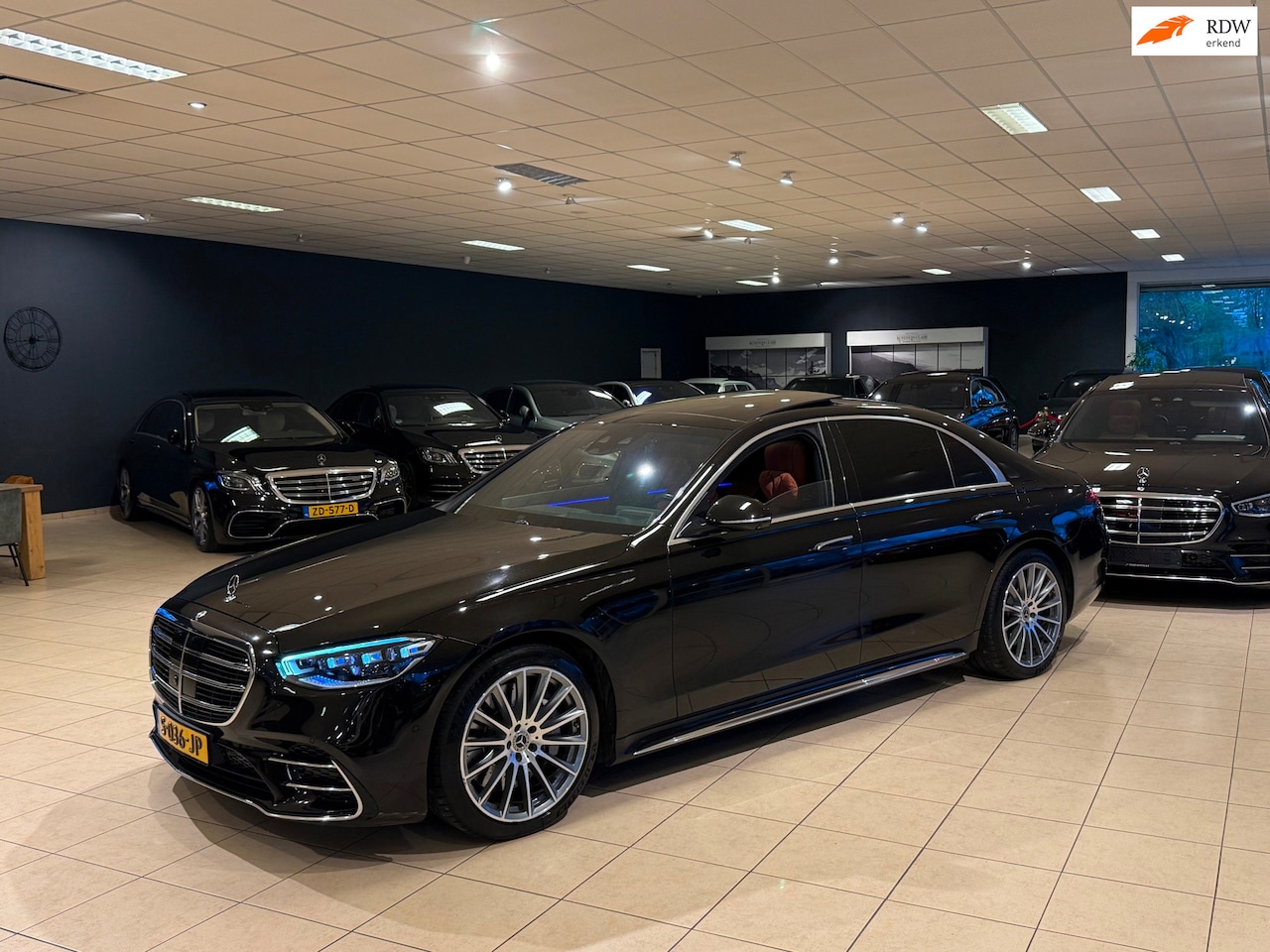 Mercedes-Benz S-klasse - S580 e 4MATIC Lang AMG Line|MANUFAKTUR|4-Zits|Vol! - AutoWereld.nl