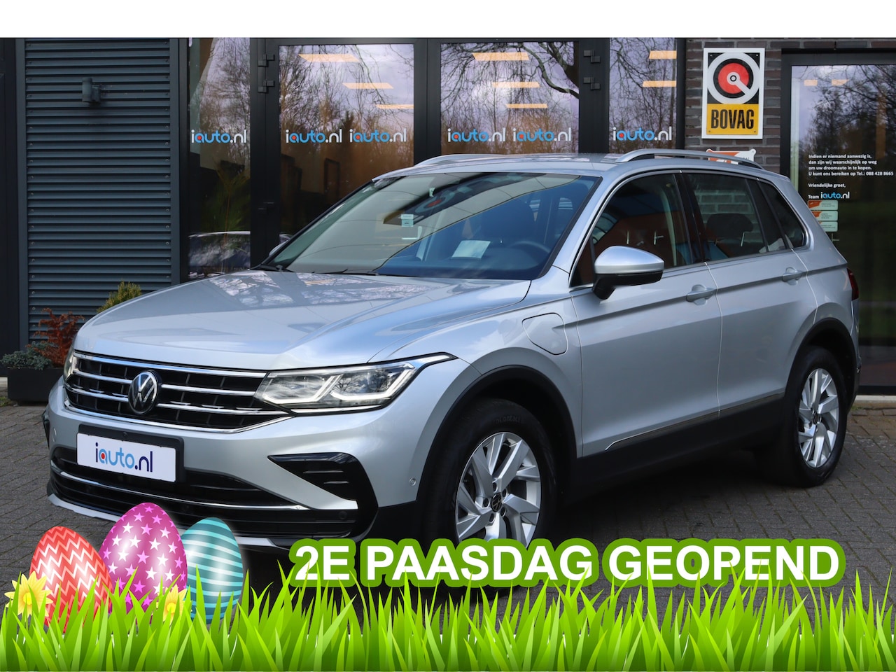 Volkswagen Tiguan - 1.4 TSI 245pk eHybrid Elegance IQ.Light/DCC/ACC/360/Keyless/Headup/Navi Pro/Virtual Cockpi - AutoWereld.nl