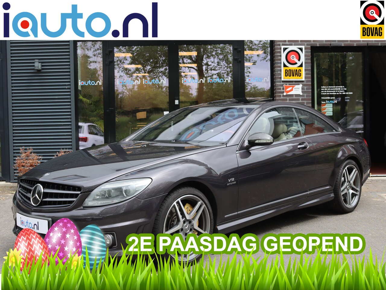 Mercedes-Benz CL-klasse - AMG 65 Designo/Nachtzicht/HK/Camera/Schuifdak/ACC/20" - AutoWereld.nl