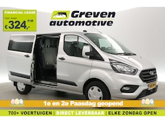 Ford Transit Custom - 2.0 TDCI | MARGE | DC | 6-Zits | Airco | Cruise | Carplay | Navi | Trekhaak | Parkeersens