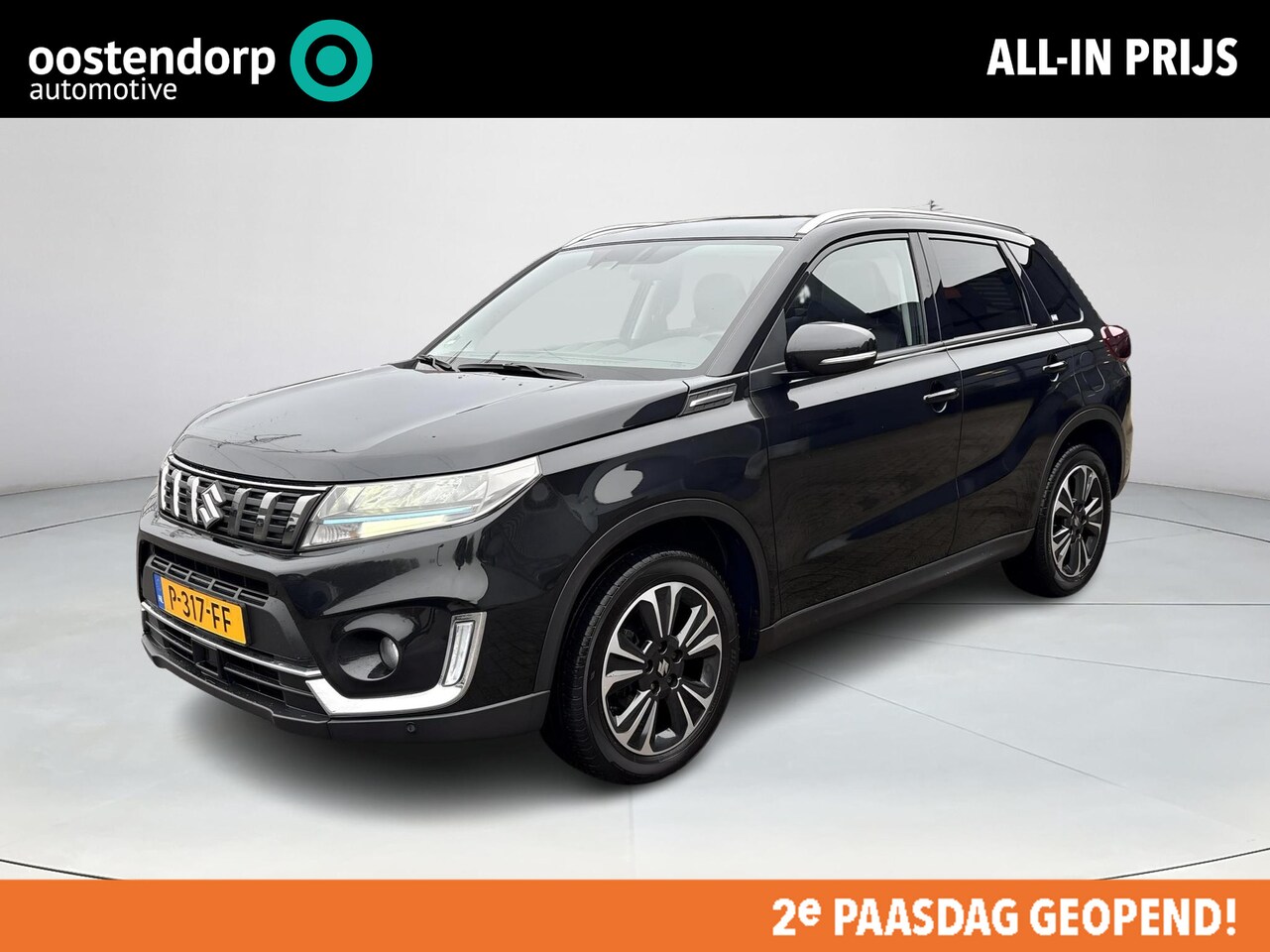 Suzuki Vitara - 1.4 Boosterjet Style Smart Hybrid **DODEHOEK DETECTIE/ STOELVERWARMING/ NAVIGATIE/ KEYLESS - AutoWereld.nl