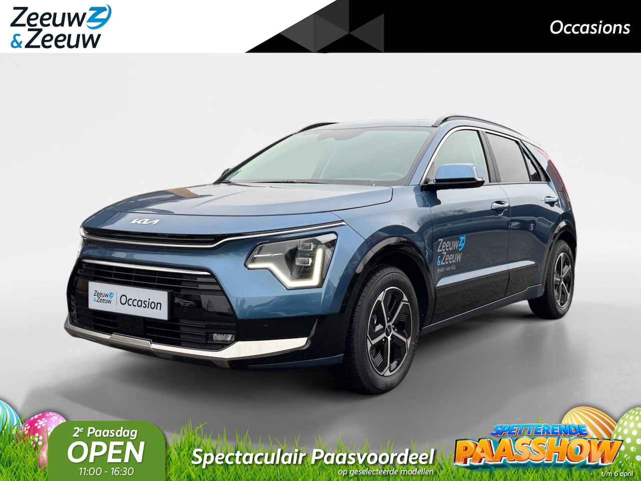 Kia Niro - 1.6 GDi Hybrid DynamicPlusLine | Schuifdak | Head up  | Elektrische achterklep | Stoel + s - AutoWereld.nl