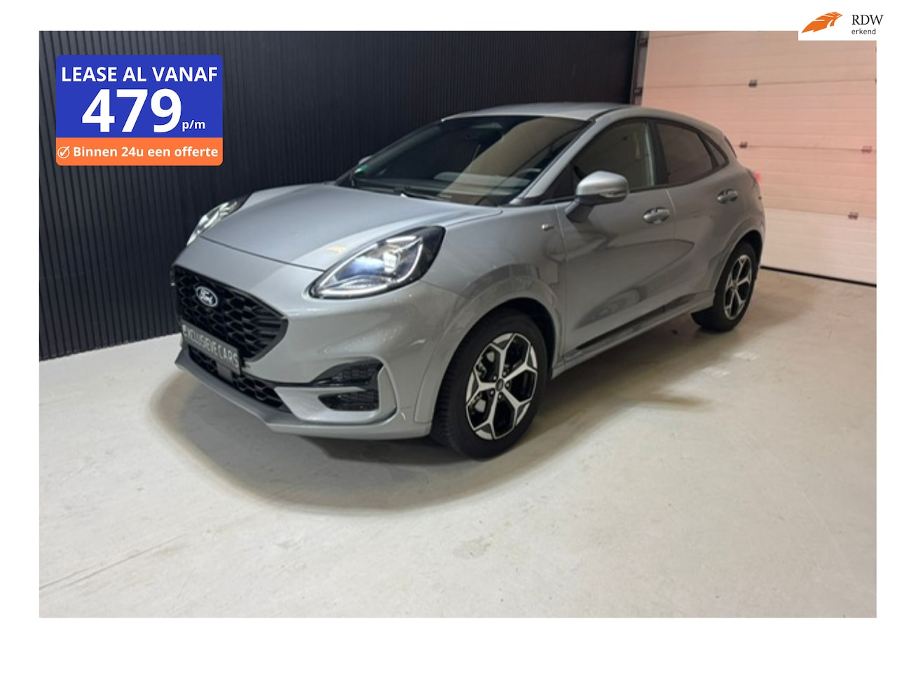 Ford Puma - 1.0 EcoBoost Hybrid ST Automaat 125pk Navigatie Stoelv - AutoWereld.nl