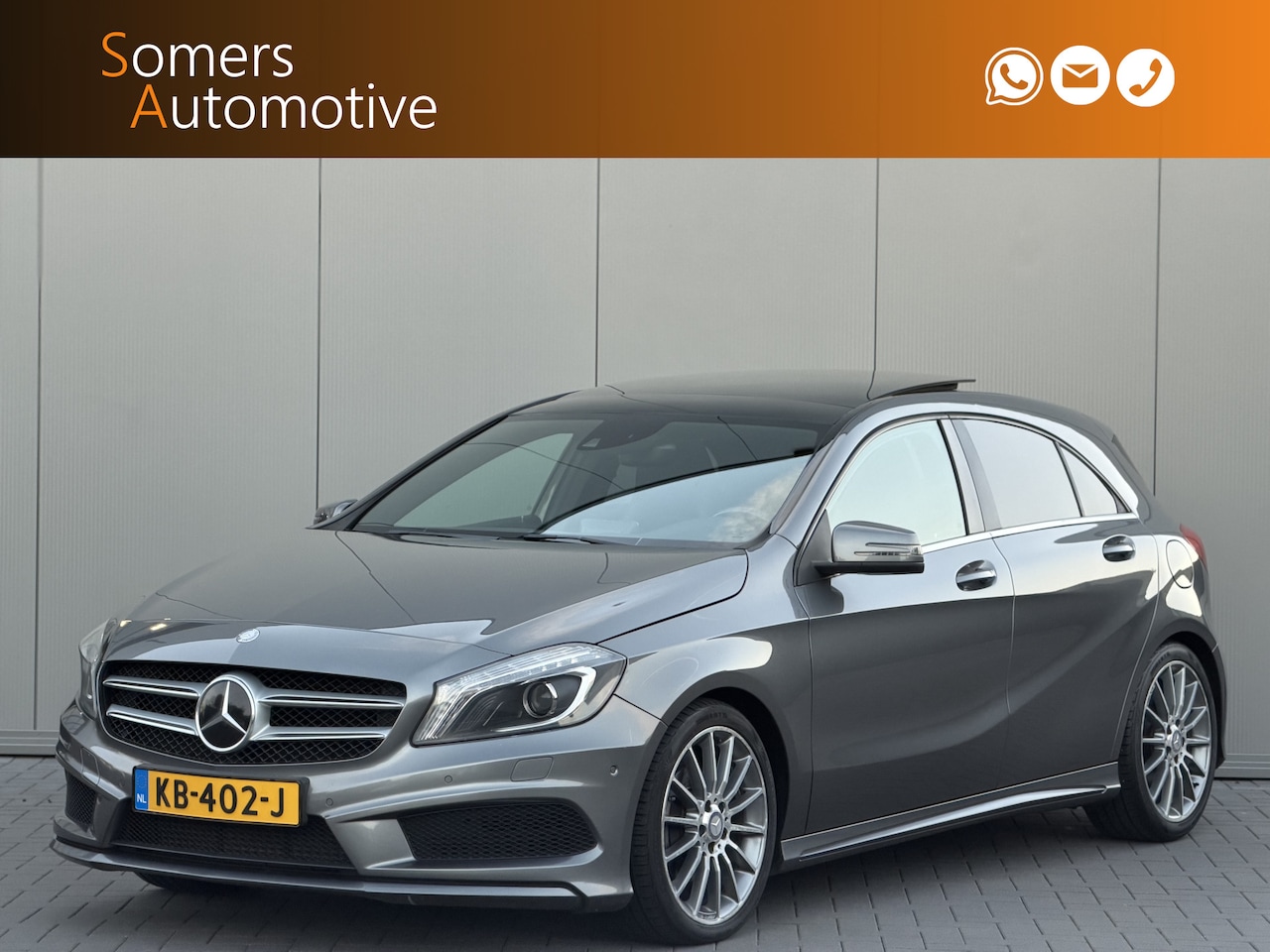 Mercedes-Benz A-klasse - 200 AMG | Panorama | Harman & Kardon | Camera | 18" - AutoWereld.nl