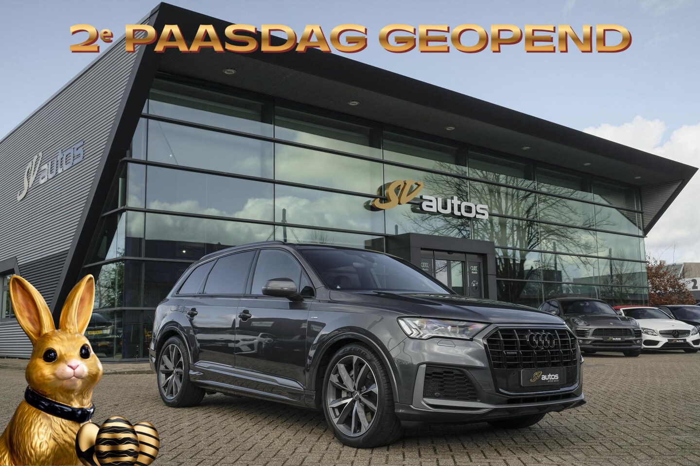 Audi Q7 - 55 TFSIe 381pk Quattro S-line *BTW* RS-stoelen B&O Advanced *SOH 89%* Trekhaak Massage Sto - AutoWereld.nl