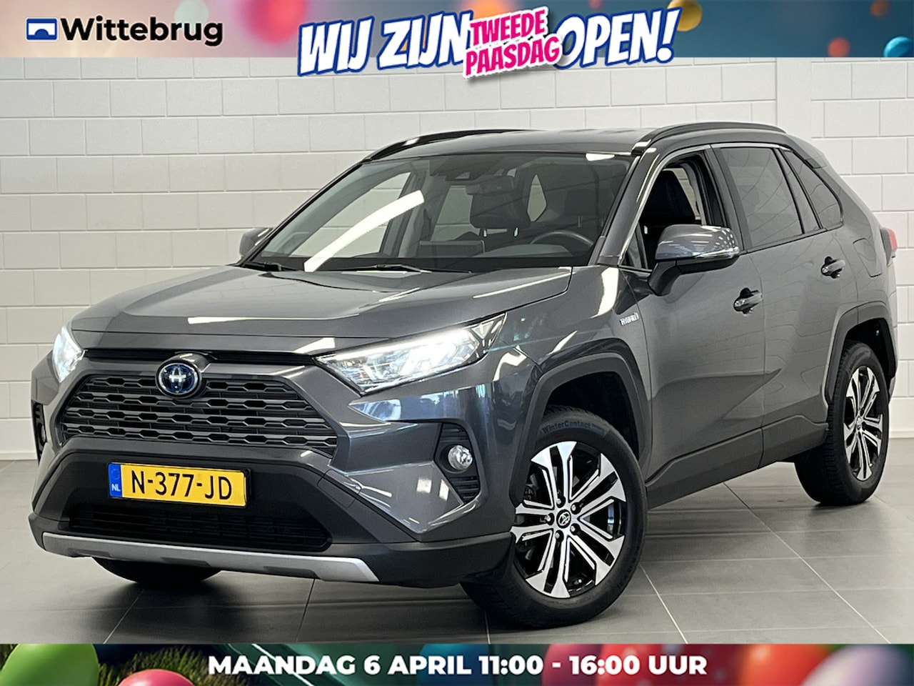 Toyota RAV4 - 2.5 Hybrid Style LEDER | NAVIGATIE | KEURIGE AUTO!! - AutoWereld.nl