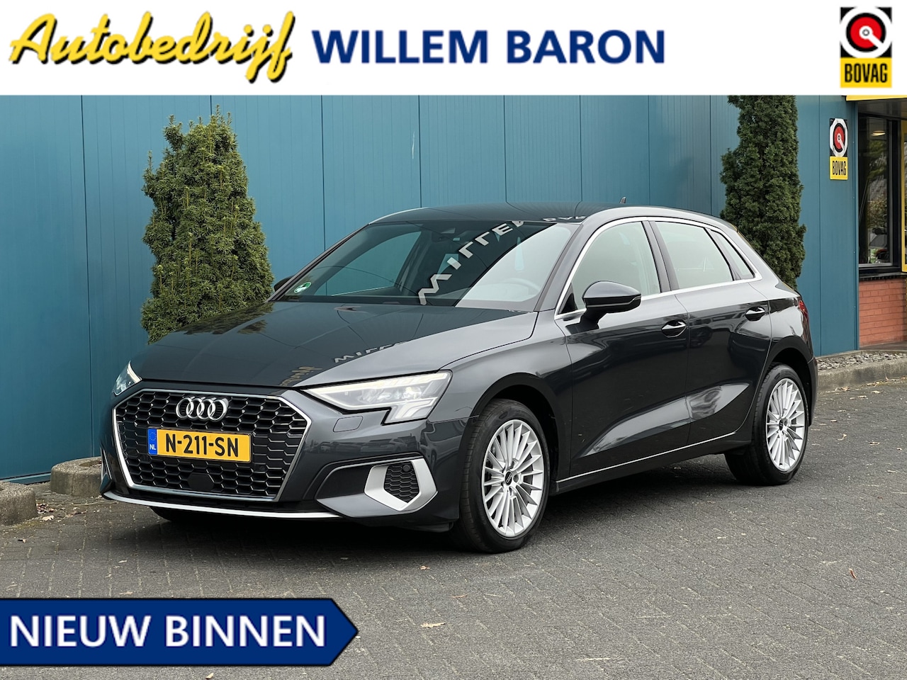 Audi A3 Sportback - 30 TFSI Advanced edition S-tronic AUT. CARPLAY | CRUISE | DIGI.DASHB | NAV | LED | PDC | E - AutoWereld.nl