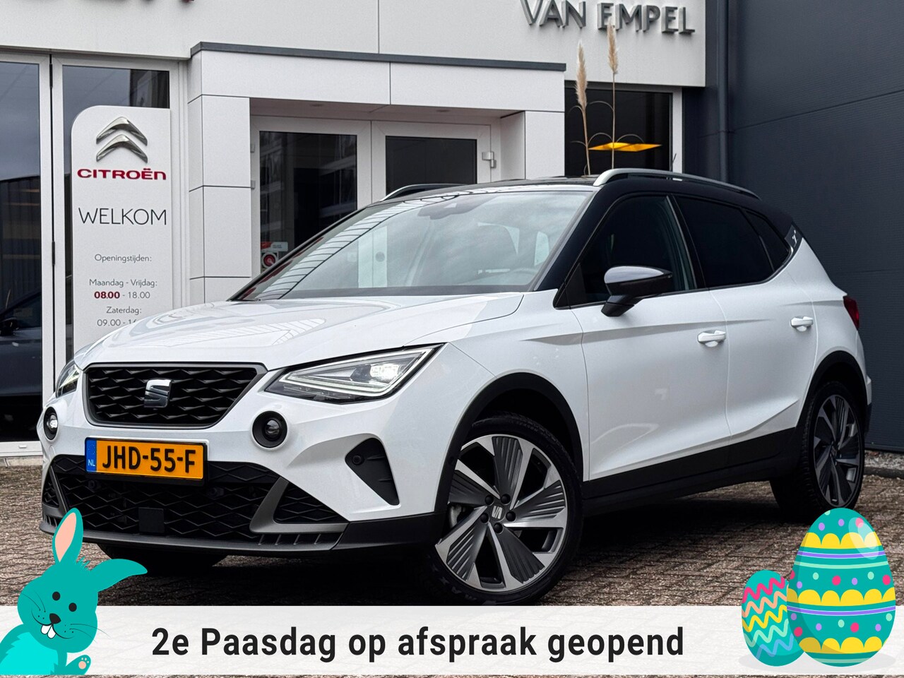 SEAT Arona - 1.0 EcoTSI FR Anniversary Automaat | Camera | Stoelverwarming | Adaptive Cruise | 4s bande - AutoWereld.nl