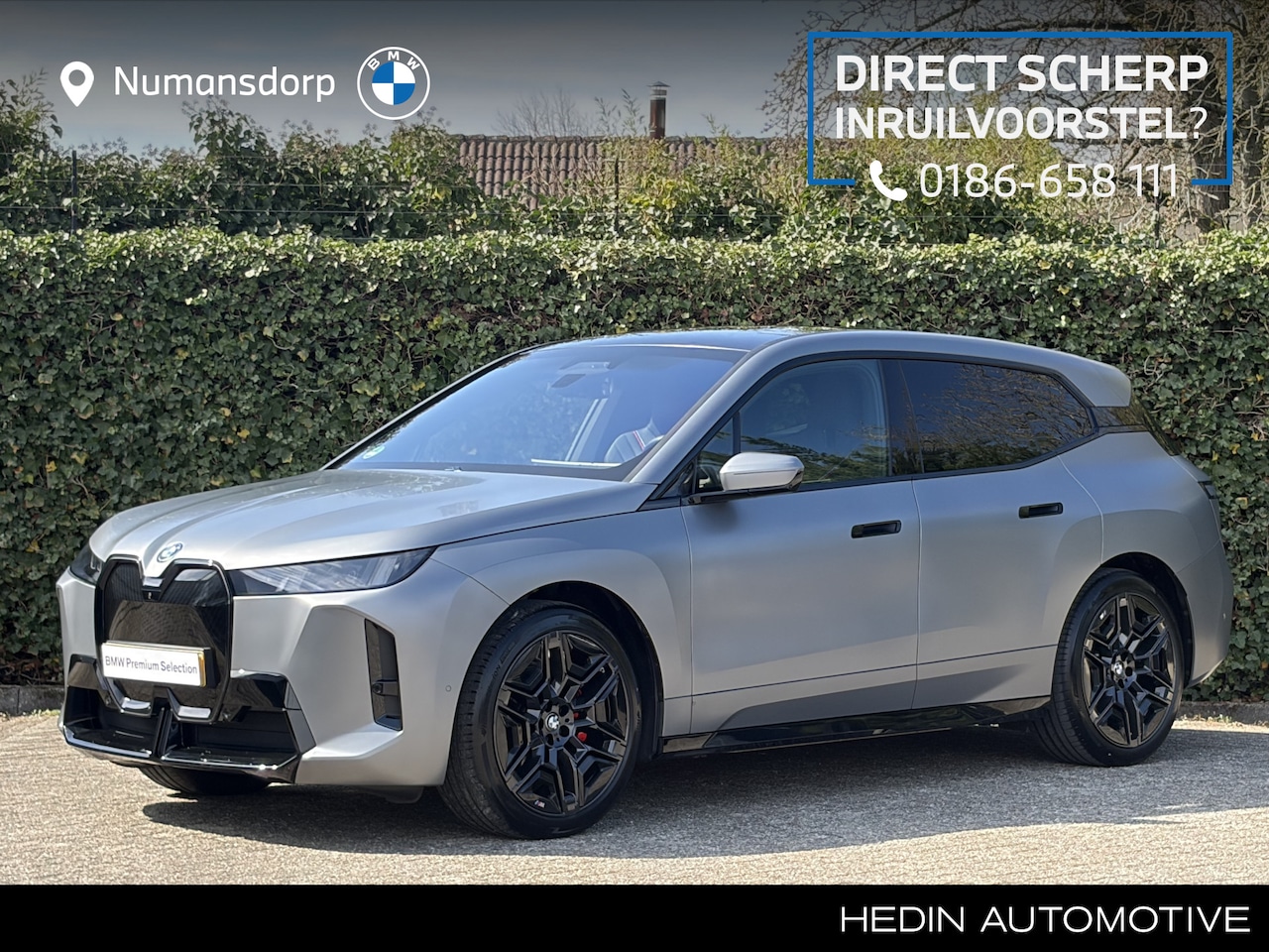 BMW iX - xDrive60 | Frozen Grey | Bowers & Wilkins | M-Pro | Sky Lounge - AutoWereld.nl