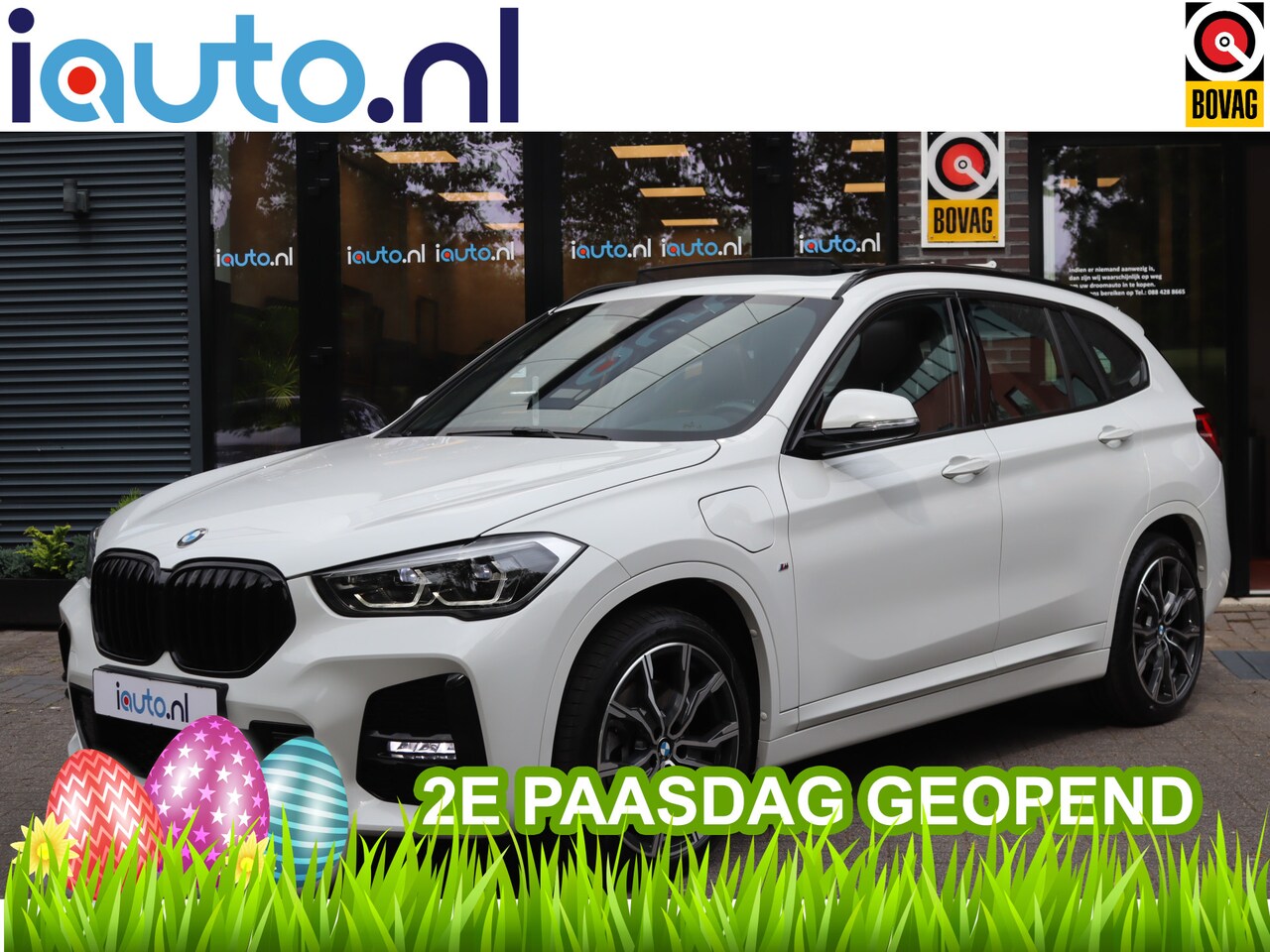 BMW X1 - xDrive25e 220pk M-Sport Shadow Line Pano/LED/Keyless/Navi+/Sfeer/Leder Dakota/DAB/19" - AutoWereld.nl