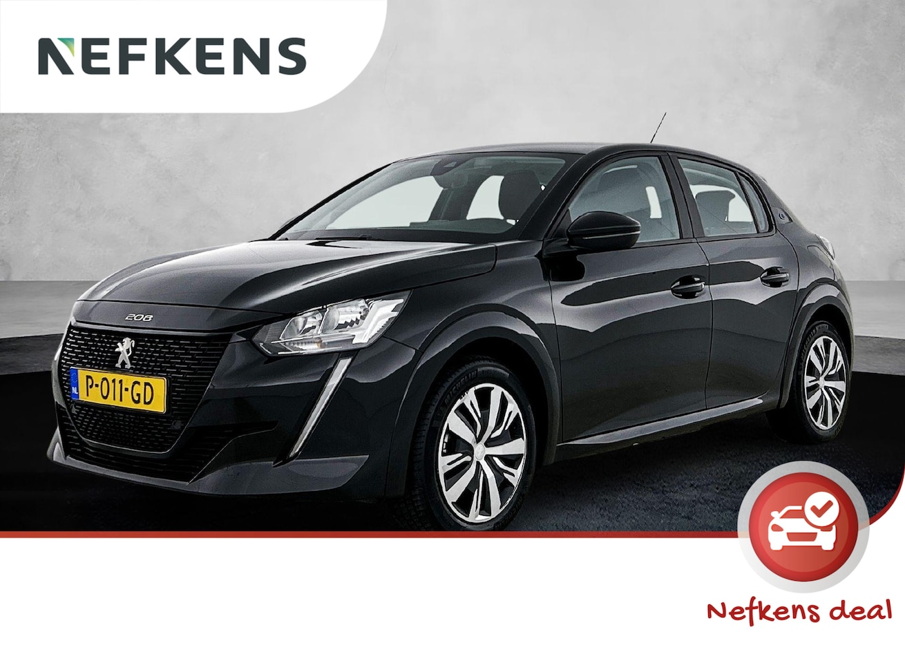 Peugeot e-208 - EV Active 50 kWh 136pk Automaat | Navigatie | Airco | Cruise Control | 16"LMV | Apple Carp - AutoWereld.nl
