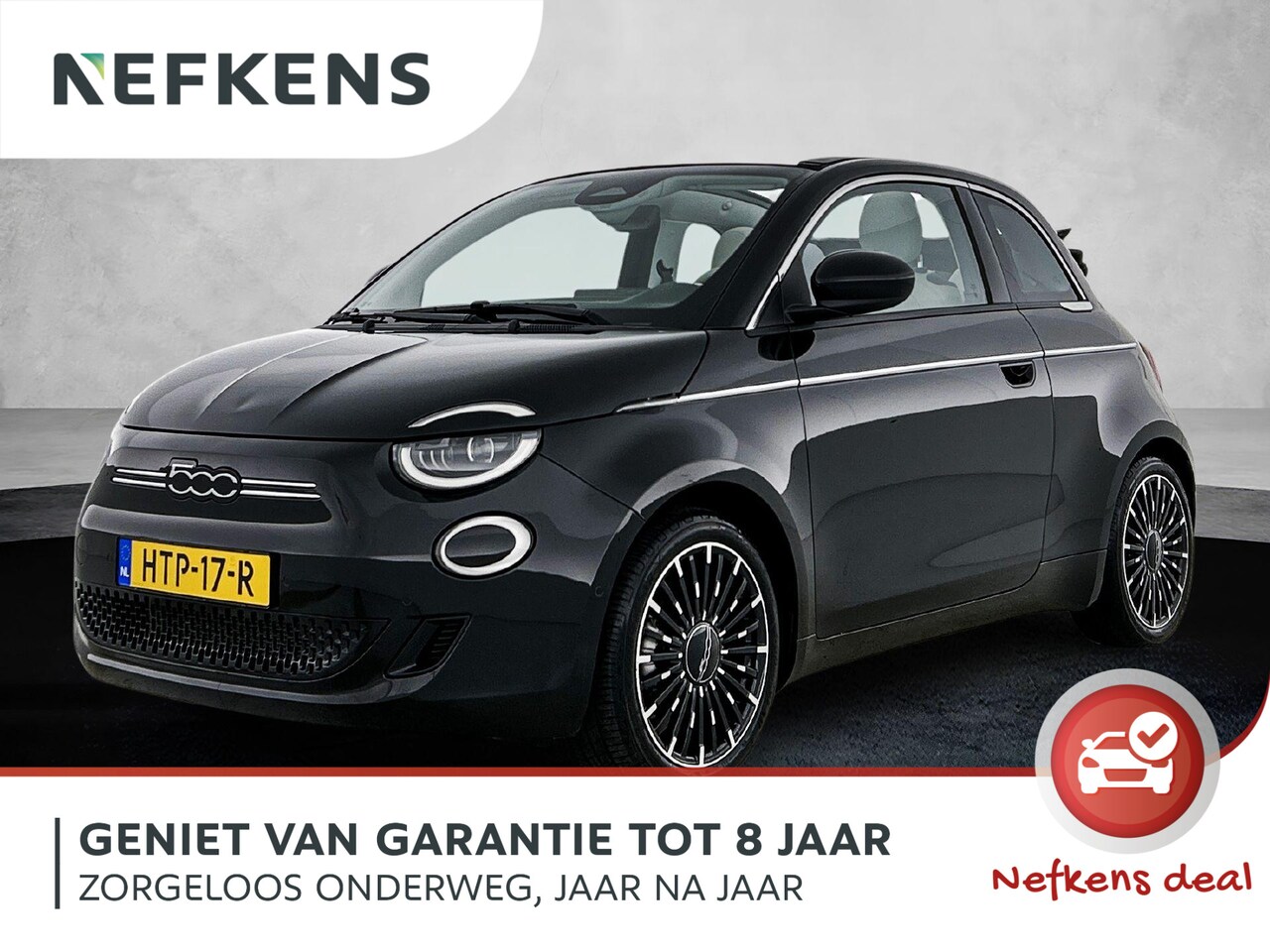 Fiat 500 C - La Prima 42 kWh 118pk Automaat | 8 JAAR GARANTIE | Soft Top | Adaptieve Cruise Control | C - AutoWereld.nl