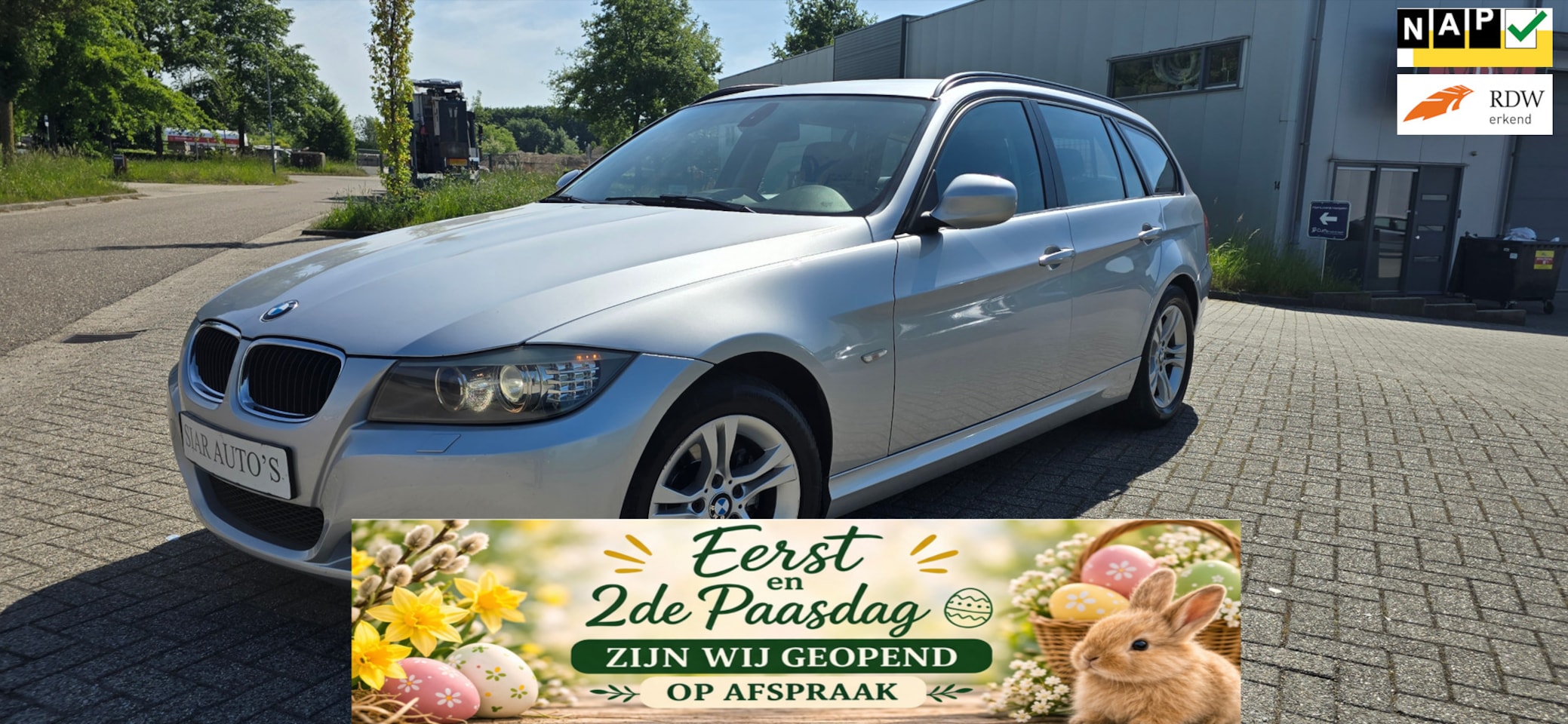 BMW 3-serie Touring - 318i Luxury Line 2.0 MET NIEUWE A.P.K - AutoWereld.nl