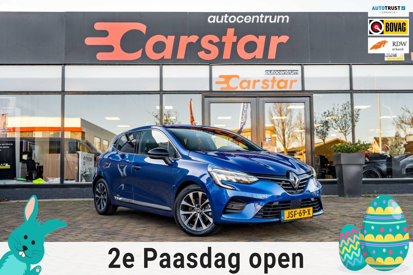 Renault Clio - 1.6 E-Tech Hybrid 145 Techno|CRUISE|CAMERA|DODEHOEK - AutoWereld.nl