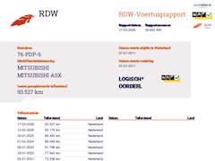 Mitsubishi ASX - 1.6 Intro Edition ClearTec 1e Eig Dealer Onderhouden Nette Auto Clima Cruise PDC Trekhaak
