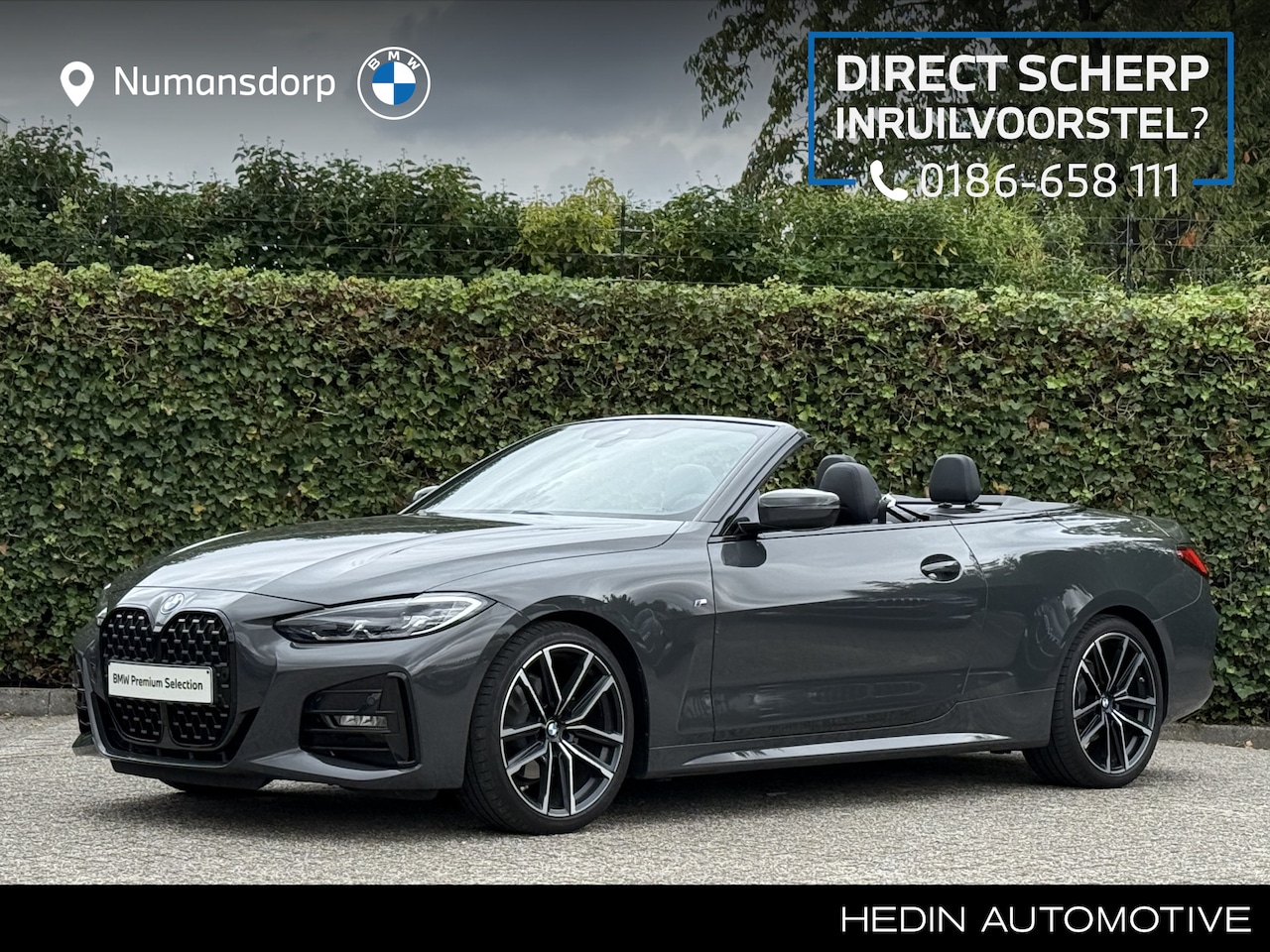 BMW 4-serie Cabrio - 420i High Exe | M-Sport | 19" | Dravit | Air Collar | Stoel + Stuurverw. | Driving Ass. | - AutoWereld.nl