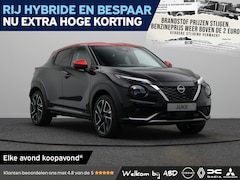 Nissan Juke - N-Design + Technology Pack + Light Cold Pack Hybrid 143 | 17" Lichtmetalen velgen | 19" li