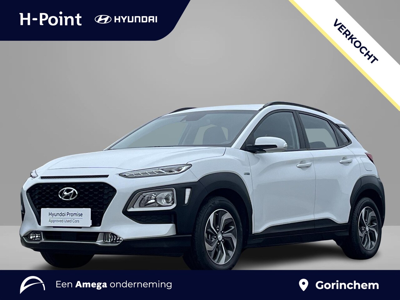Hyundai Kona - Comfort 1.6 GDI HEV 140pk AUTOMAAT | APPLE CARPLAY / ANDROID AUTO | CAMERA | 16'' BI-COLOR - AutoWereld.nl