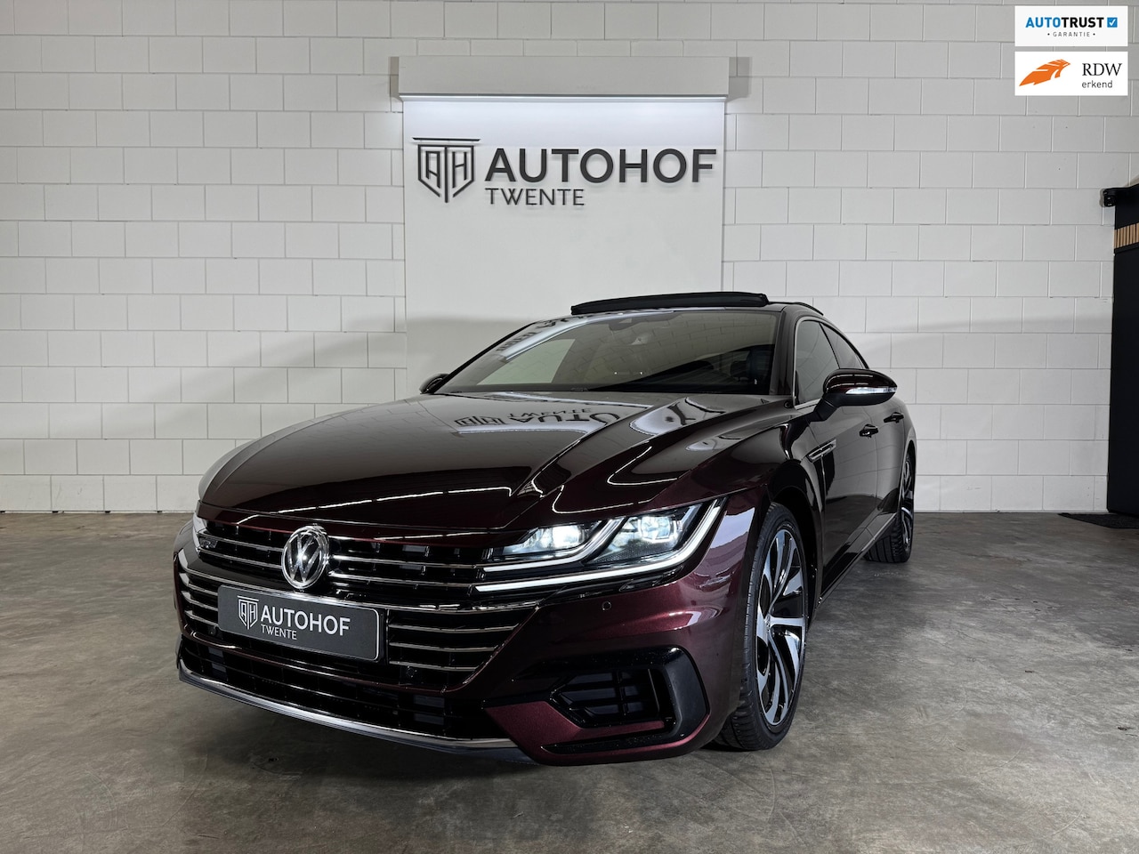 Volkswagen Arteon - 1.5 TSI 3x R-Line 150 PK DSG Full Opt. NAP|Pano|Virtual|ACC|LED|Trek H.|Sfeer|CarPlay|Cam| - AutoWereld.nl