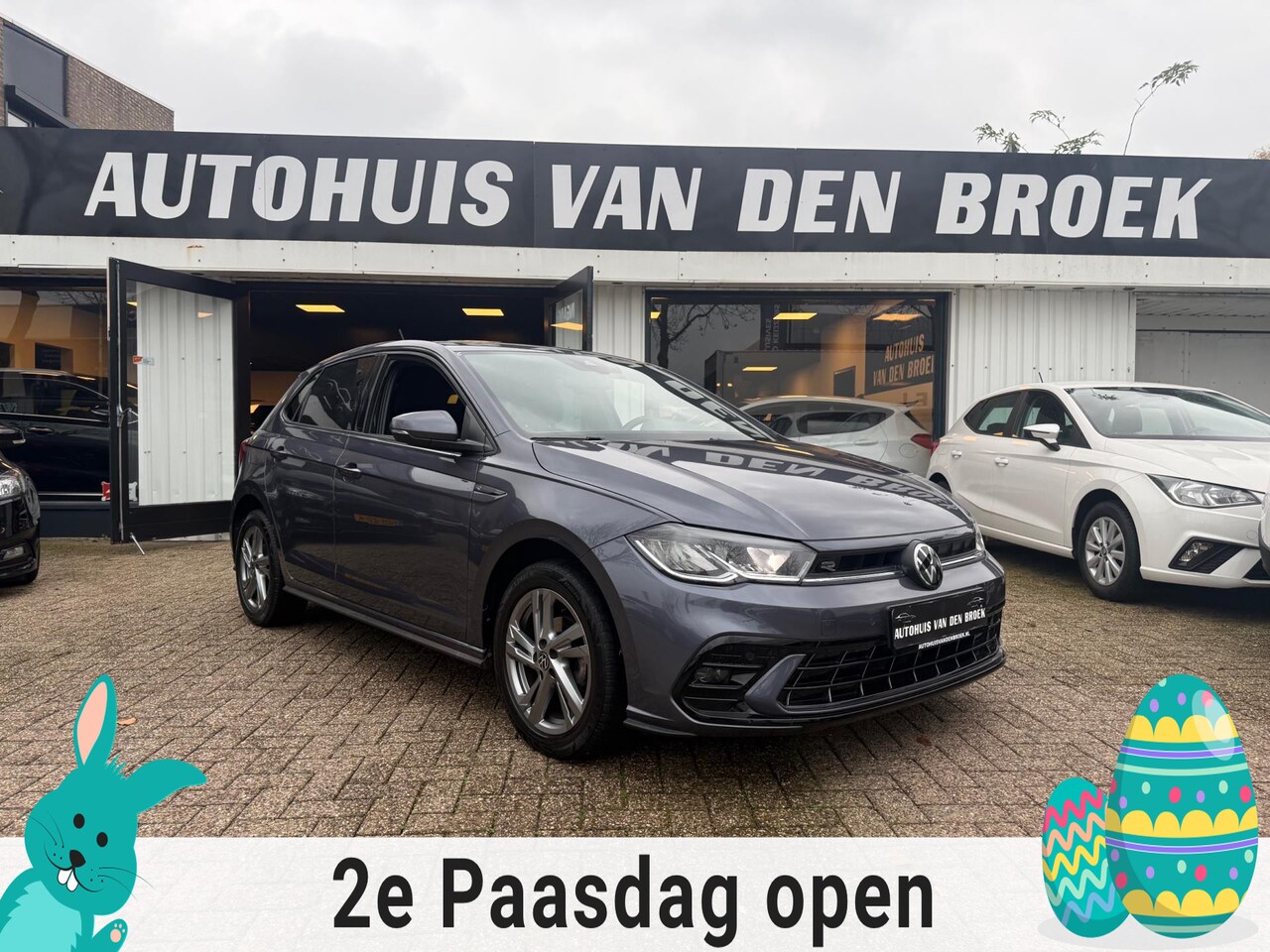 Volkswagen Polo - 1.0 TSI R-Line|Navi|Cruise|Vitrual|Carplay|Pdc|Led|1e Eigenaar apk 04-12-2027 - AutoWereld.nl